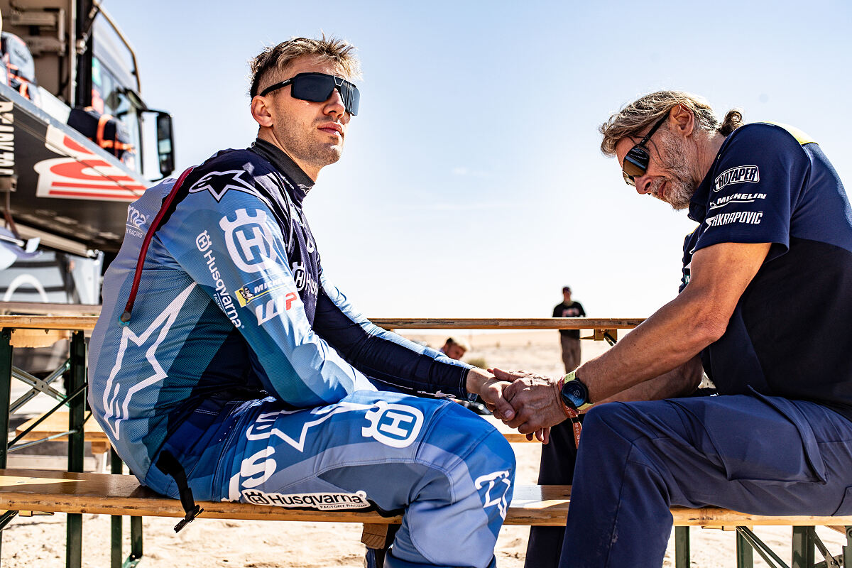 Luciano Benavides - Husqvarna Factory Racing - 2024 Dakar Rally - Stage 5
