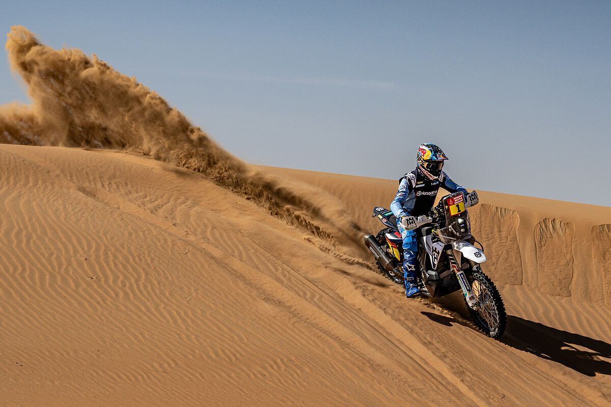 Luciano Benavides - Husqvarna Factory Racing - 2024 Dakar Rally - Stage 6a