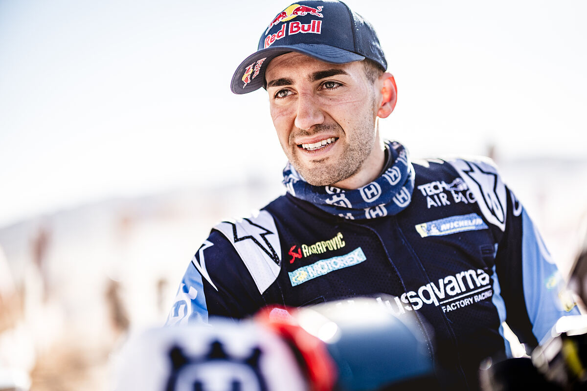 Luciano Benavides - Husqvarna Factory Racing - 2024 Dakar Rally - Stage 6b