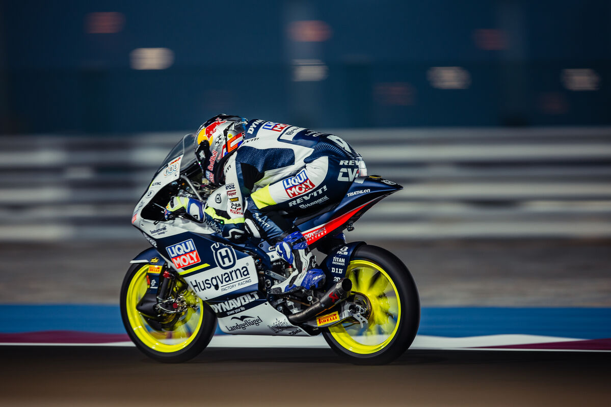 Collin Veijer Husqvarna Motorcycles Moto3 2024 Qatar