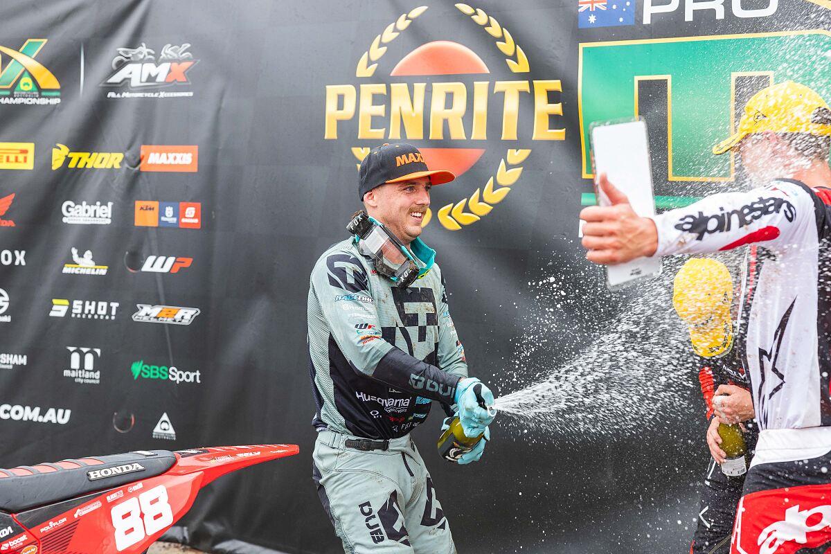 Rhys Budd podium