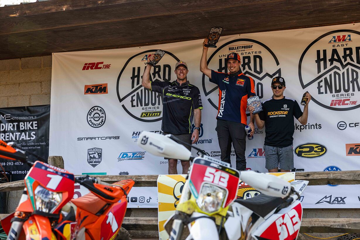 Ryder LeBlond podium
