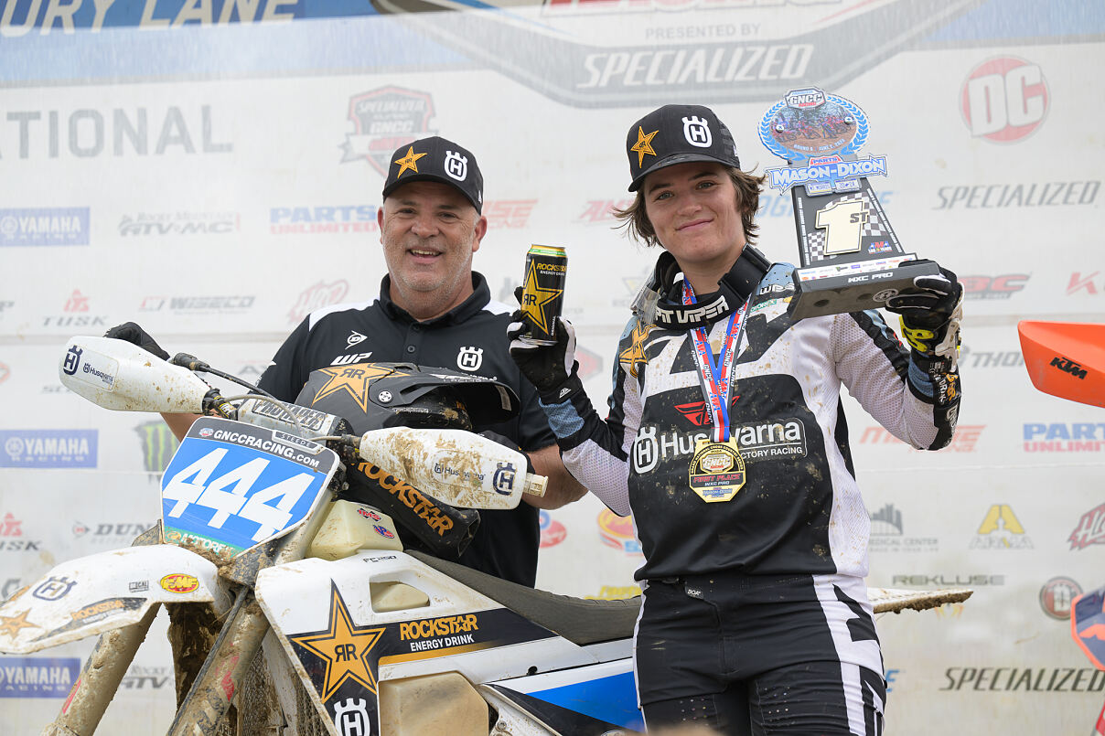 Korie Steede podium