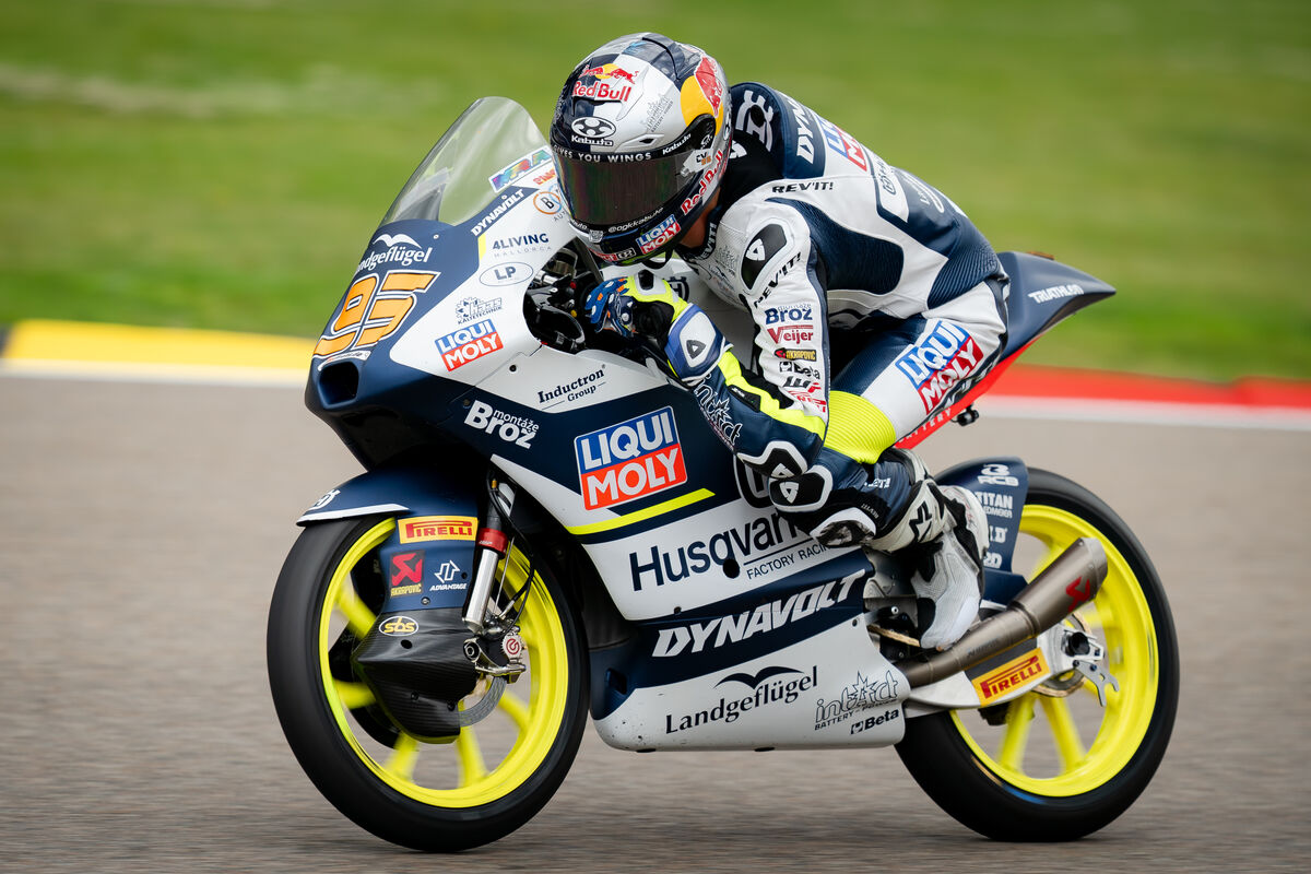 Collin Veijer Husqvarna Motorcycles Moto3 2024 Germany