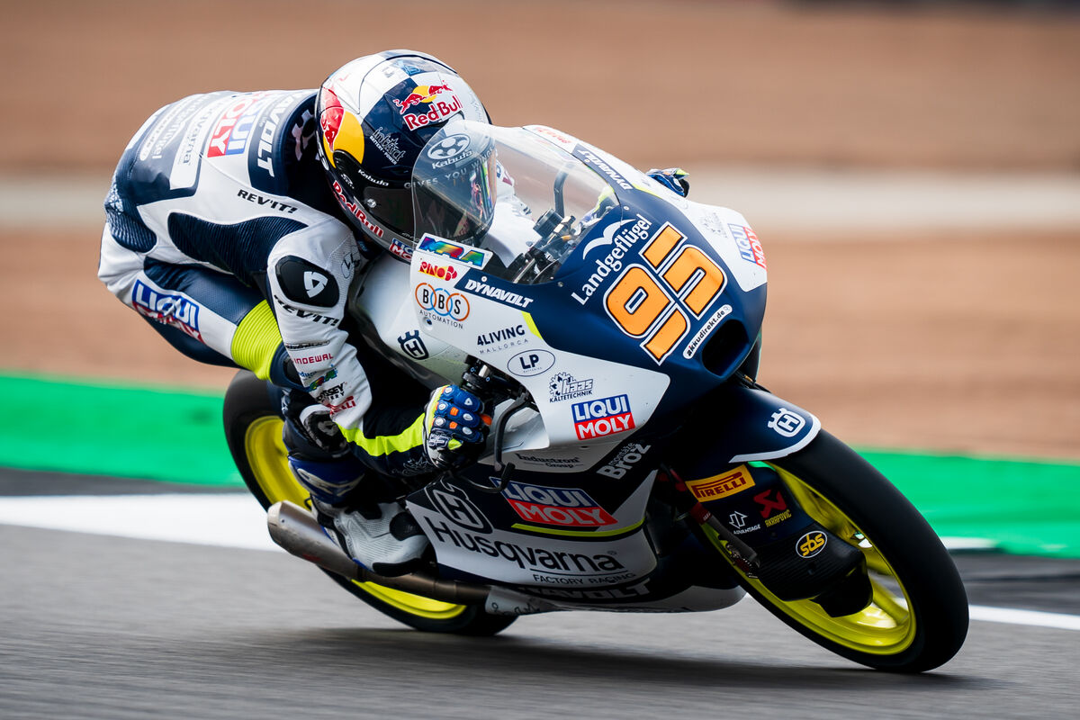 Collin Veijer Husqvarna Motorcycles Moto3 2024 Great Britain