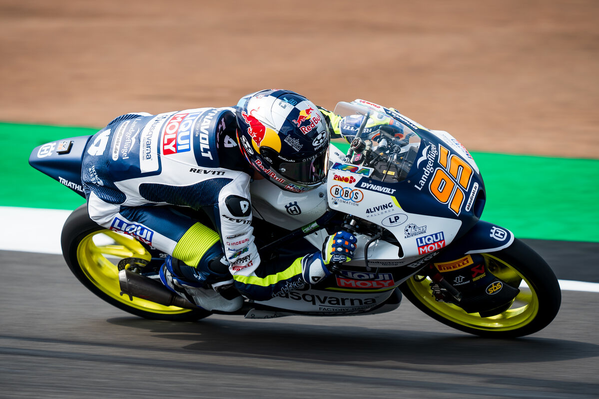 Collin Veijer Husqvarna Motorcycles Moto3 2024 Great Britain