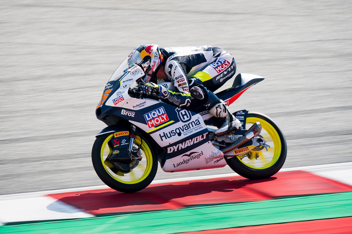 Collin Veijer Husqvarna Motorcycles Moto3 2024 Austria