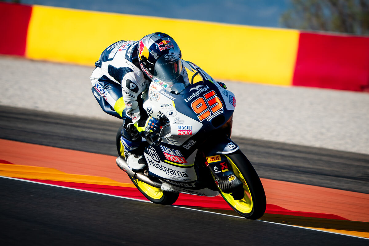 Collin Veijer Husqvarna Motorcycles Moto3 2024 Aragon