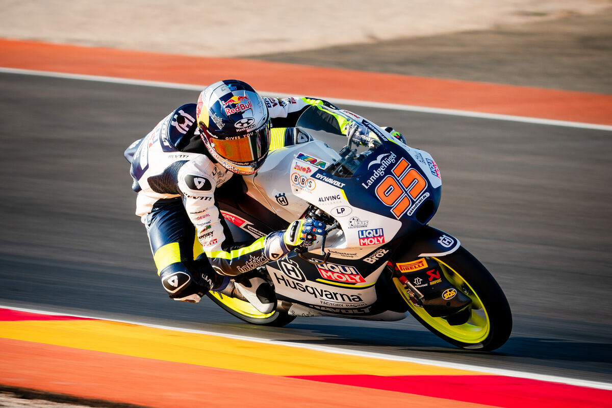 Collin Veijer Husqvarna Motorcycles Moto3 2024 Aragon