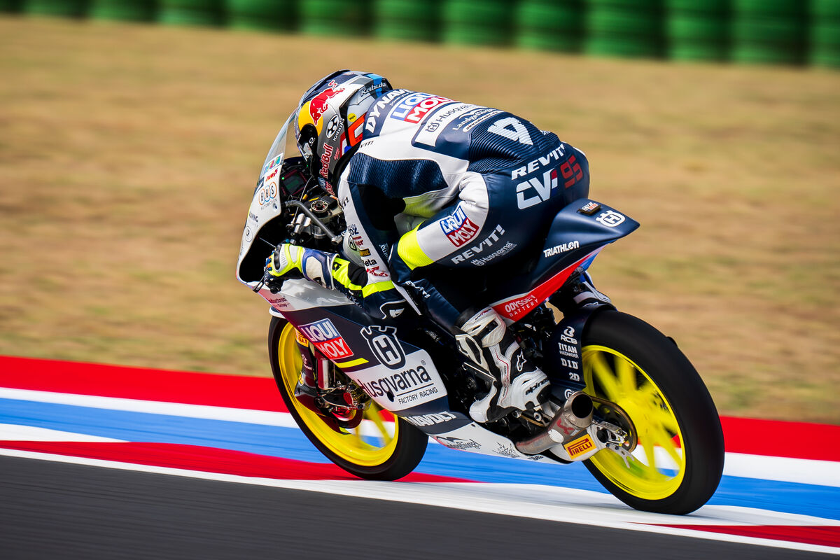 Collin Veijer Husqvarna Motorcycles Moto3 2024 San Marino