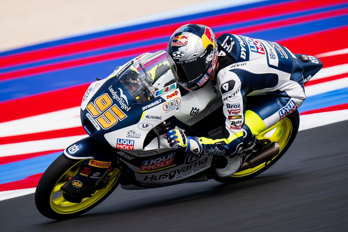 Collin Veijer Husqvarna Motorcycles Moto3 2024 San Marino