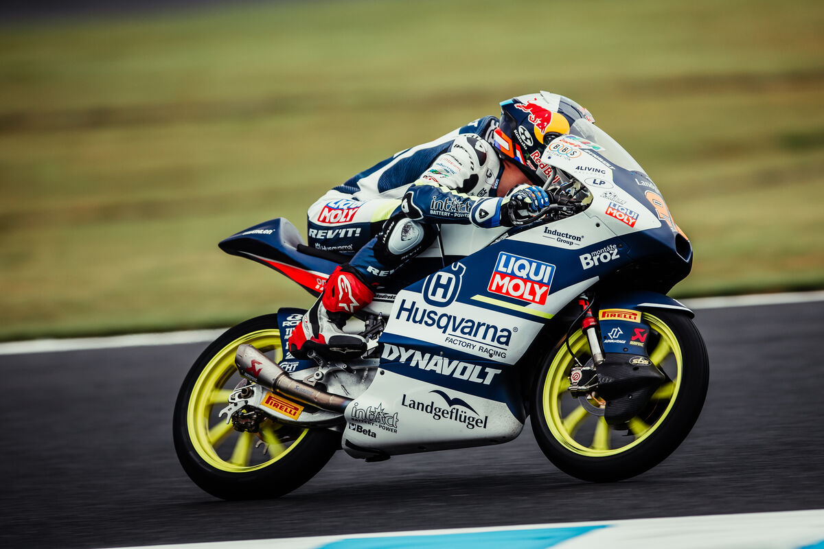 Collin Veijer Husqvarna Motorcycles Moto3 2024 Japan