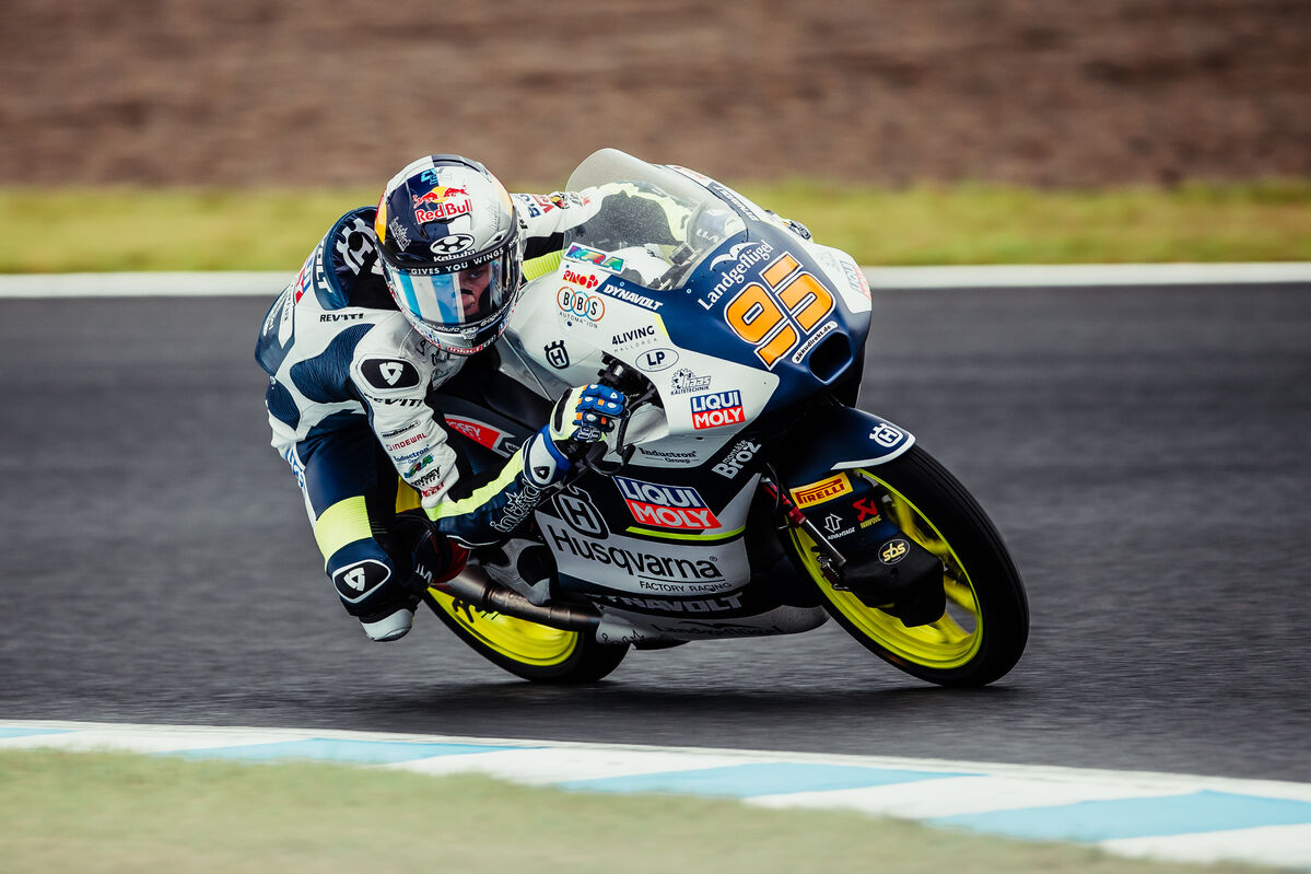 Collin Veijer Husqvarna Motorcycles Moto3 2024 Japan