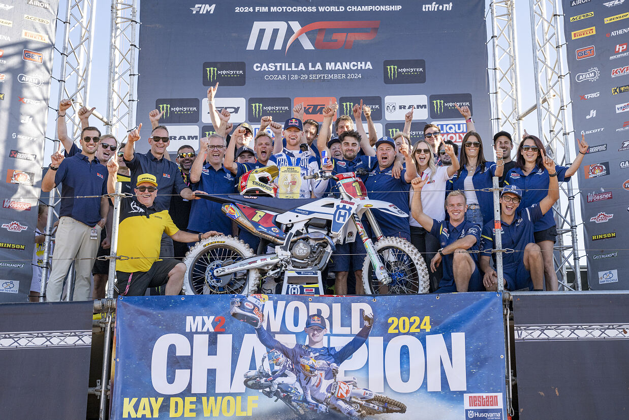 Husqvarna Factory Racing - 2024 MX2 World Champions