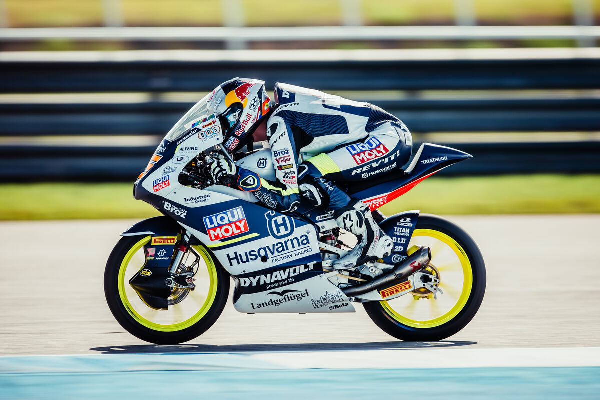 Collin Veijer Husqvarna Motorcycles Moto3 2024 Thailand