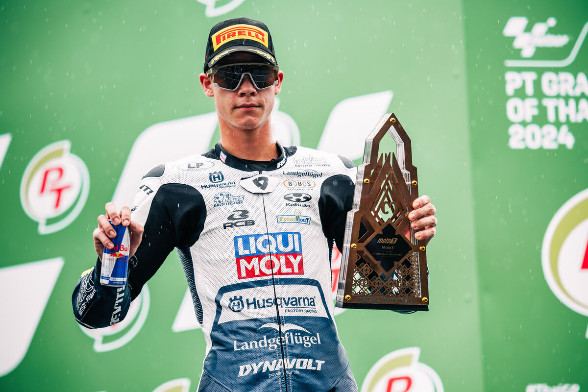 Collin Veijer Husqvarna Motorcycles Moto3 2024 Thailand