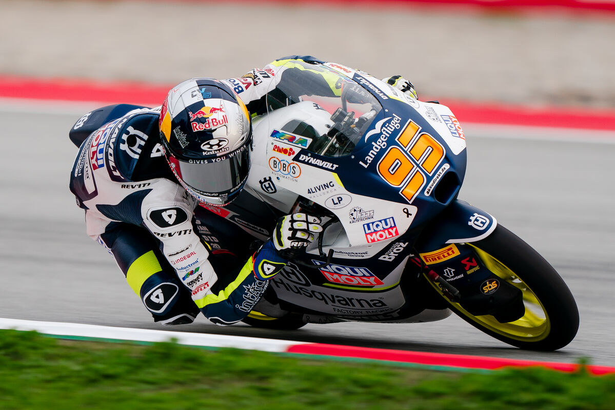 Collin Veijer Husqvarna Motorcycles Moto3 2024 Barcelona