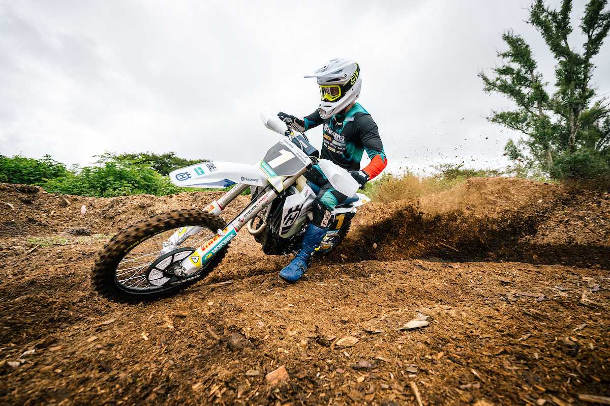 Image from the Husqvarna Team Launch captured by Mpho Ramathikithi for ZCMC Media-21
