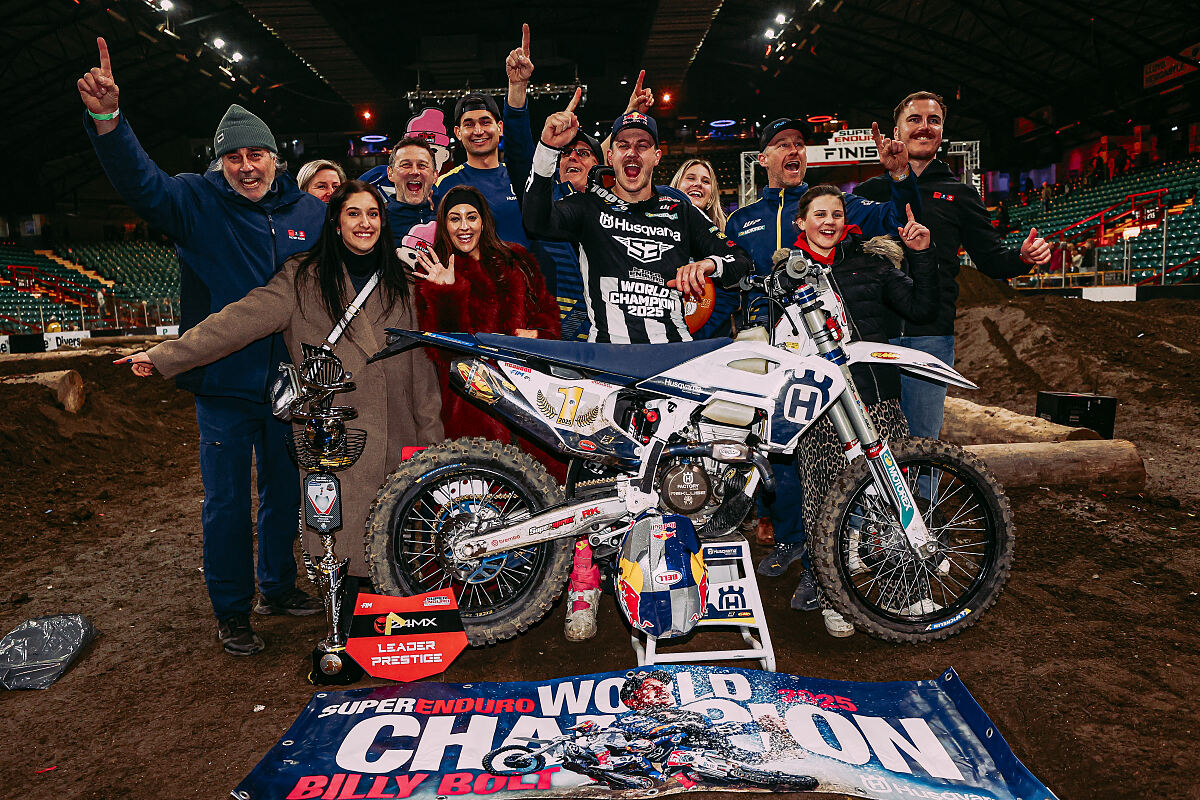 Billy Bolt - Husqvarna Factory Racing - 2025 SuperEnduro Round 6, United Kingdom