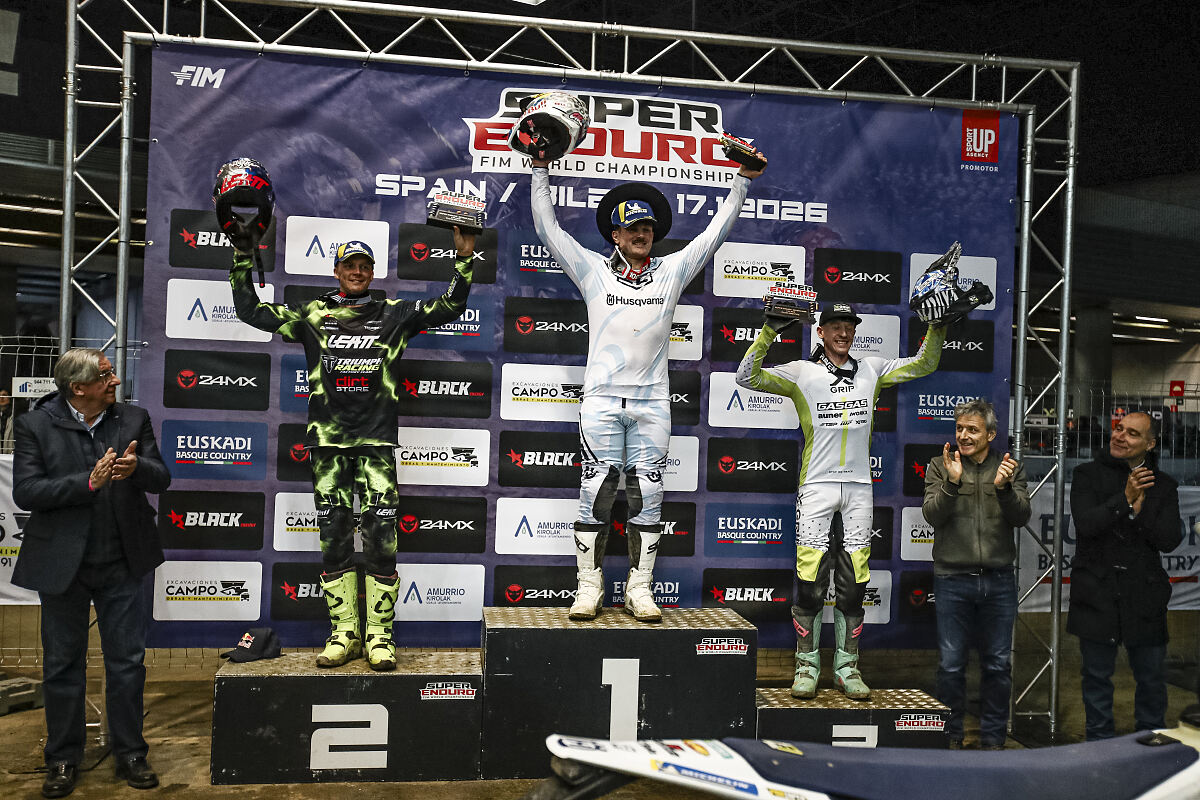 Husqvarna Factory Racing - Billy Bolt - 2026 FIM SuperEnduro World Championship - Round 3, Spain