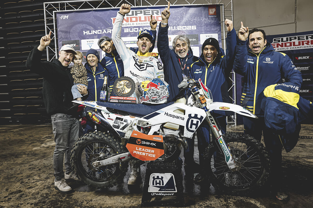 Husqvarna Factory Racing - Billy Bolt - 2026 FIM SuperEnduro World Championship - Round 4, Hungary