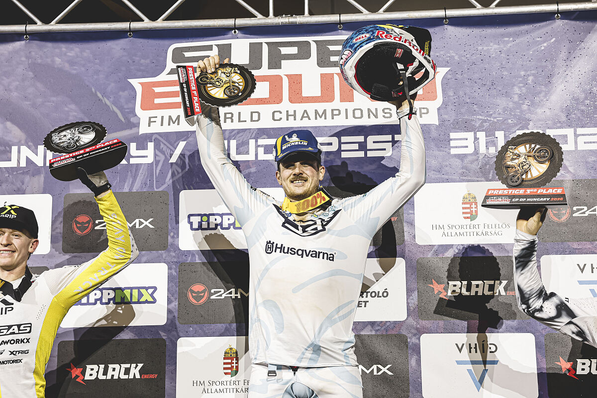 Husqvarna Factory Racing - Billy Bolt - 2026 FIM SuperEnduro World Championship - Round 4, Hungary